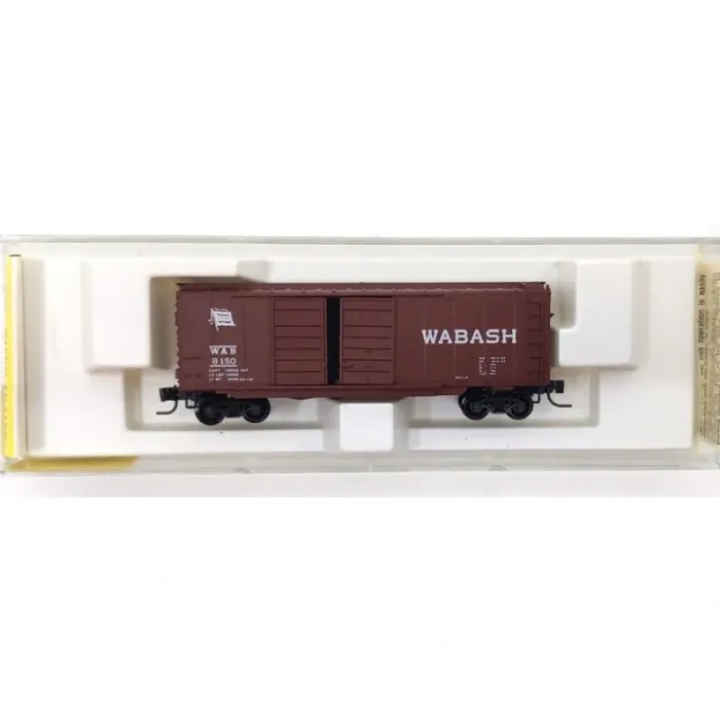 New Micro-Trains 14803 Z Scale Wabash 40' Double Door Boxcar #8150 NIB - Your Source for Gaming Essentials Trains