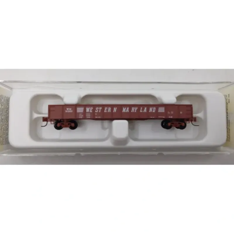 Clearance Micro-Trains 13201-2 Z Scale Western Maryland 50' Gondola w/ Drop Ends #51302 NIB - Your Source for Gaming Essentials Trains