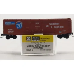 New Micro-Trains 13626-2 Z Scale Wisconsin & Southern 50' Standard Boxcar #503149 NIB - Your Source for Gaming Essentials Trains