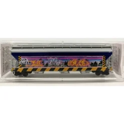 Micro-Trains NSC 01-15 N Union Pacific Graffiti 3-Bay Covered Hopper #21468 LN/Box - Your Source for Gaming Essentials* Hot
