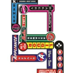 Miller Engineering 69821 Animated Sign Kit Fan Series #1 - Left - Medium - Your Source for Gaming Essentials*