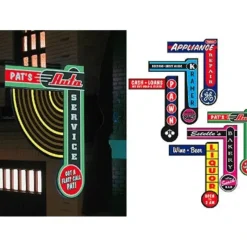 Miller Engineering 69812 Animated Sign Kit Fan Series #1 - Right - Large - Your Source for Gaming Essentials* Sale