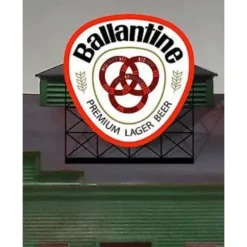 Miller Engineering 88-0501 HO Ballantine Roadside Billboard Series Neon Signs - Your Source for Gaming Essentials* Clearance
