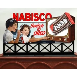 Miller Engineering 441752 HO/N Nabisco Oreo Animated Rooftop Billboard Small - Your Source for Gaming Essentials* Best
