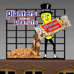 Miller Engineering 7062 HO/N Planters Peanuts with Mr.Peanut Animated Billboard - Your Source for Gaming Essentials* Discount