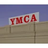 Miller Engineering 2071 HO/O Animated Neon Sign YMCA Large Horizontal - Your Source for Gaming Essentials* Clearance