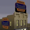 Miller Engineering 7581 HO/O Animated Neon Billboards - Super Animated Rexall - Your Source for Gaming Essentials* Discount