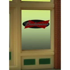 Miller Engineering 8815 HO/O Budweiser Beer Flashing Neon Window Sign - Your Source for Gaming Essentials*