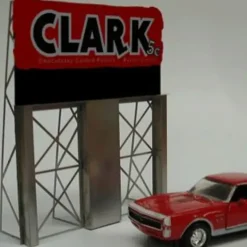 Miller Engineering 2981 HO/O Clark Bar Roadside Billboard - Your Source for Gaming Essentials* Clearance
