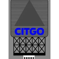 Miller Engineering 8781 HO/O Citgo Animated Neon Billboard - Your Source for Gaming Essentials* Online
