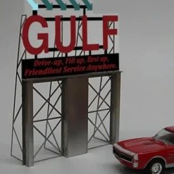 Miller Engineering 8181 HO/O Gulf Gas Animated Roadside Billboard - Your Source for Gaming Essentials* Discount