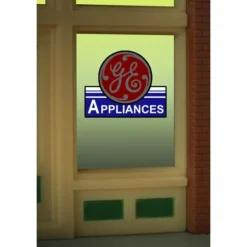 Miller Engineering 8835 HO/O GE Appliances Flashing Neon Window Sign Light Works - Your Source for Gaming Essentials* Best