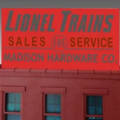 Miller Engineering 881011 HO/O Madison Hardware Animated Neon Billboard - Your Source for Gaming Essentials* Discount