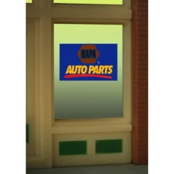 Miller Engineering 8895 HO/O NAPA Auto Parts Animated Window Sign - Your Source for Gaming Essentials* New