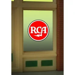 Miller Engineering 9000 HO/O RCA Flashing Neon Window Sign - Your Source for Gaming Essentials* Discount