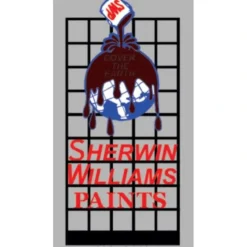 Miller Engineering 9981 HO/O Sherwin Williams Cover The Earth Animated Billboard - Your Source for Gaming Essentials*