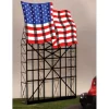 Miller Engineering 4071 HO/O Waving American Flag Animated Neon Billboard - Your Source for Gaming Essentials* Best
