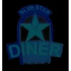 Miller Engineering 5582 HO/O/N Horizontal Sign Lighting Blue-Star Diner Medium - Your Source for Gaming Essentials* Clearance