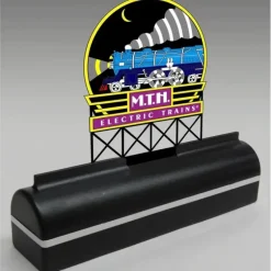 Miller Engineering 2250 MTH Electric Trains Desk Top Animated Billboard Sign - Your Source for Gaming Essentials* Best