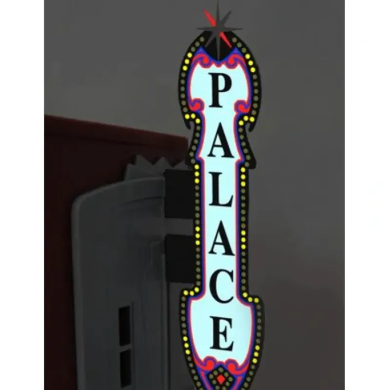 Outlet Miller Engineering 5982 N/HO Small Vertical Theater,Animated Style Sign Kit - Your Source for Gaming Essentials Trains