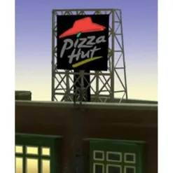 Miller Engineering 338985 N/Z Pizza Flashing Neon Rooftop Billboard Small - Your Source for Gaming Essentials* Discount