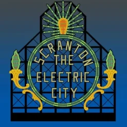 Miller Engineering 880251 O Animated Neon Billboard Scranton Electric City - Your Source for Gaming Essentials* New