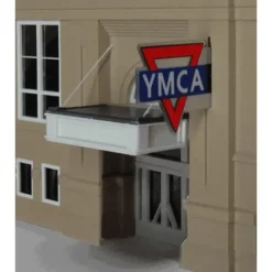 Miller Engineering 3071 O Animated Neon Sign YMCA Large Logo Double-Sided - Your Source for Gaming Essentials* New
