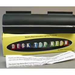 Miller Engineering 002 O Desk Top Neon Sign Base - Your Source for Gaming Essentials* Outlet