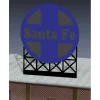 Miller Engineering 880551 O/HO Santa Fe Animated Billboard - Your Source for Gaming Essentials* Online