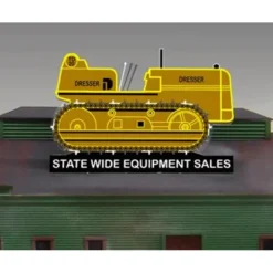 Online Miller Engineering 39812R HO/O Right Bulldozer Animated Billboard - Your Source for Gaming Essentials Trains