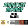 Tabletop Miniatures>Miniature Monday Core Palette - 6 1/2 Ounce Paint Bottles - Your Source for Gaming Essentials