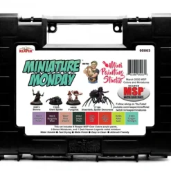 Tabletop Miniatures>Miniature Monday: March 2020 Set - 8 Paints and 4 Miniatures - Your Source for Gaming Essentials