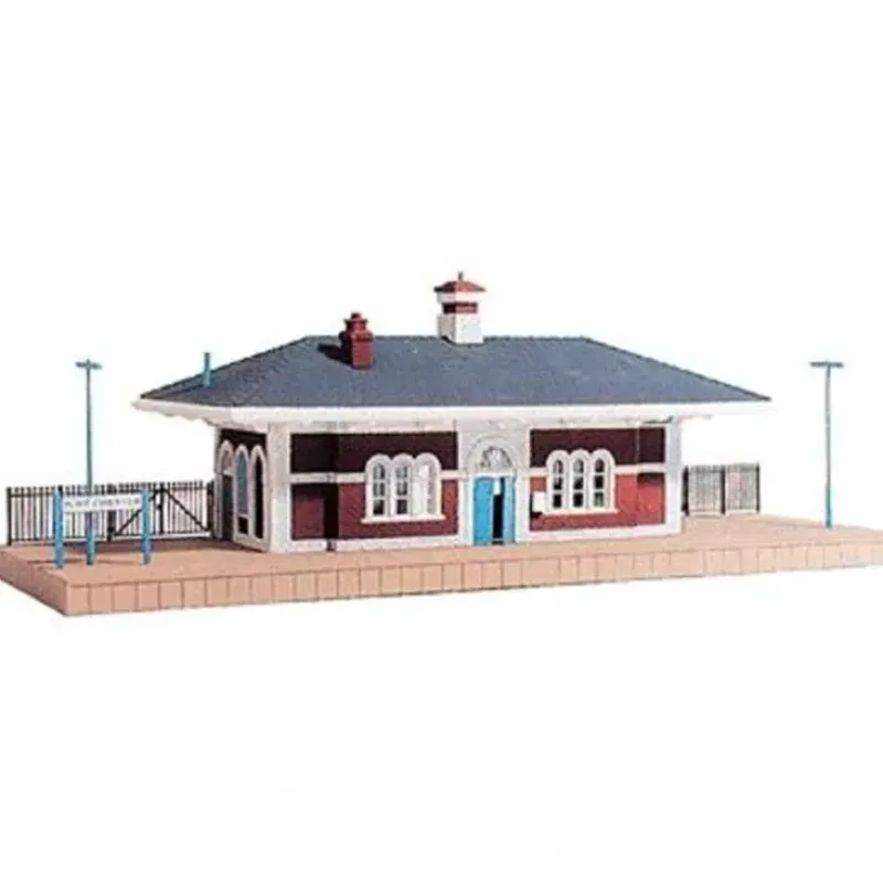 Model Power 542 HO Port Chester Railroad Station Building Kit - Your Source for Gaming Essentials* Clearance