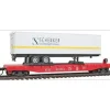 Model Power 98357 HO Santa Fe 50' Flatcar w/ 40' Schenker International Trailer - Your Source for Gaming Essentials* Outlet