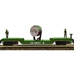 Model Power 98664 HO Scale US Army Searchlight Flatcar - Your Source for Gaming Essentials* Discount