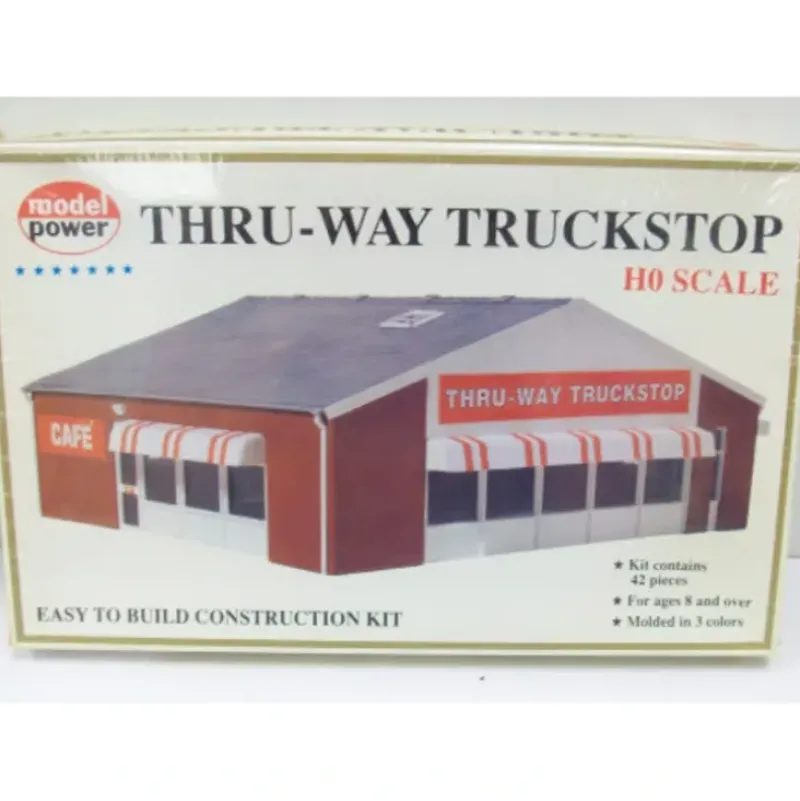 Model Power 607 HO Thru-Way Truckstop Building Kit - Your Source for Gaming Essentials* Hot