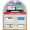 Model Power 1361 2N Scale 20' Containers Assortment (4 pieces) - Your Source for Gaming Essentials* Best