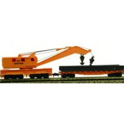 Model Power 3163 N Scale Amtrak Railroad Work Car and Crane - Your Source for Gaming Essentials* Online