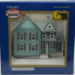 Model Power 6372 O Built-Up Lighted Grandma's New House Building with Figures - Your Source for Gaming Essentials* Online