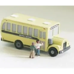 Model Tech Studios JN1095P N Scale 1950's Scool Bus Kit Style #1 - Your Source for Gaming Essentials* Clearance