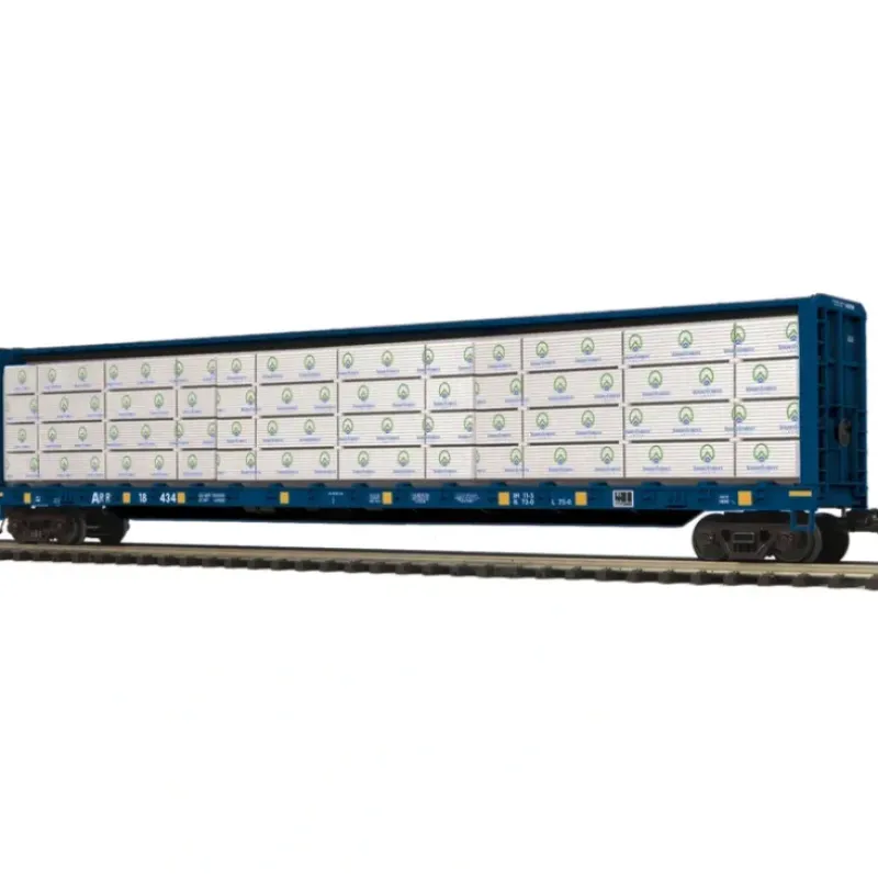 MTH 20-95128 Alaska Railroad Center Beam Flat Car with Lumber Load - Your Source for Gaming Essentials* Best
