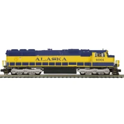 MTH 20-20448-1 Alaska Railroad SD70Mac Hi-Rail Wheels Diesel with P-S 3 #4001 - Your Source for Gaming Essentials* Outlet