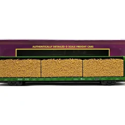 MTH 20-98849 Burlington Northern Center Beam Flat Car w/ Log Load - Your Source for Gaming Essentials* Clearance