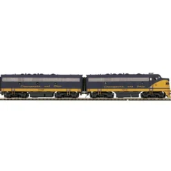 MTH 80-2108-1 Chesapeake & Ohio HO Scale F7 A/B w/PS3, C&O - Your Source for Gaming Essentials* Hot