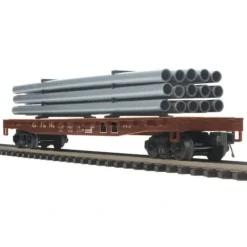 MTH 20-98840 CR FLAT CAR W/PIPE LOAD - Your Source for Gaming Essentials* Sale