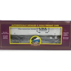 MTH 20-98929 CSX Flat Car w/48' CSX Trailer - Your Source for Gaming Essentials* Hot