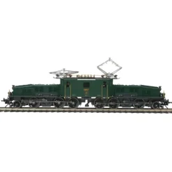 Best MTH 20-5668-1 Dark Green Be 6/8 II Crocodile Electric Locomotive w/PS 3.0 #13257 - Your Source for Gaming Essentials Trains