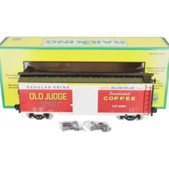 MTH 70-74008 G Scale Old Judge Coffee 40' Boxcar #30099 LN/Box - Your Source for Gaming Essentials* Best