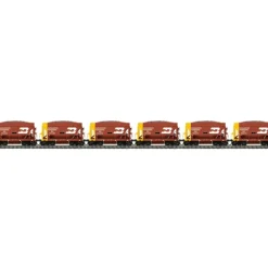 MTH 80-90037 HO Burlington Northern Ore Car w/ Side Ext. & Load RTR (Pack of 6) - Your Source for Gaming Essentials* Hot