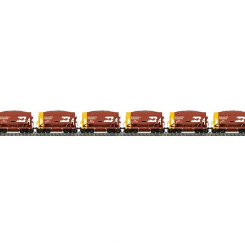 MTH 80-90037 HO Burlington Northern Ore Car w/ Side Ext. & Load RTR (Pack of 6) - Your Source for Gaming Essentials* Hot